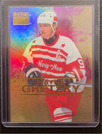 2021 Skybox Metal Universe Champions #S-20 Wayne Gretzky — front