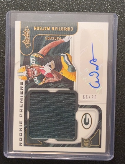 2022 Panini Absolute Rookie Premiere #RCM-99 Christian Watson — front