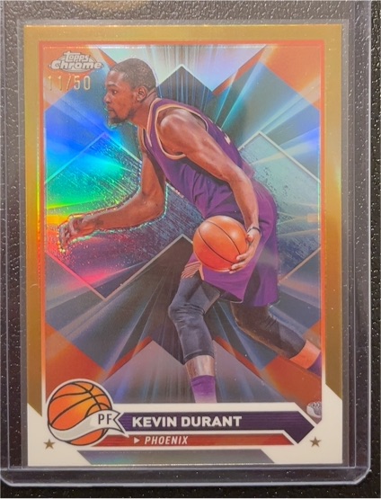 2023-24 Topps Chrome #50 Kevin Durant — front