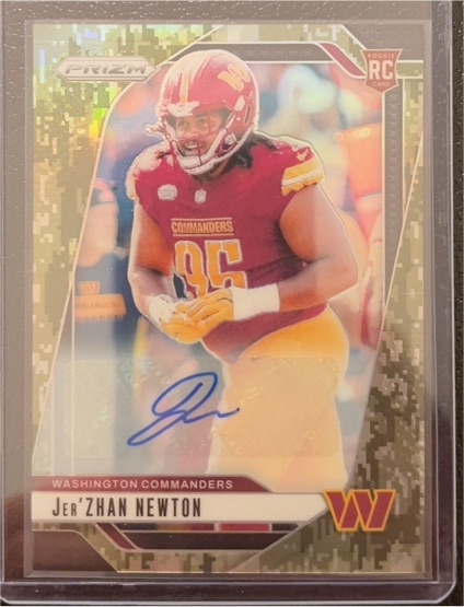 2024 Panini Prizm #351 Jer'Zhan Newton — front