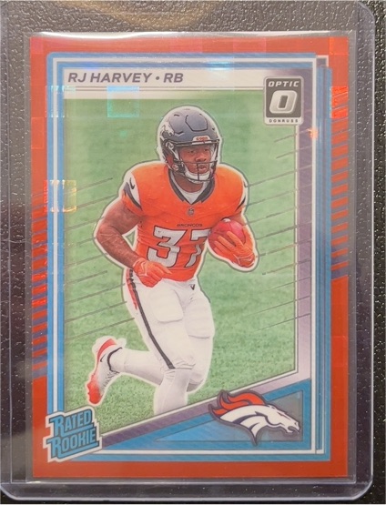 2025 Panini Donruss Optic #312 RJ Harvey — front