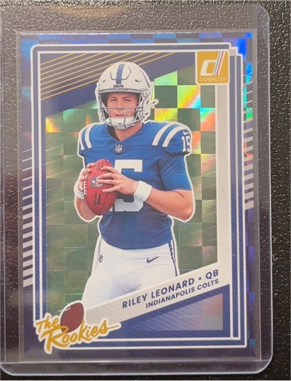 2025 Donruss The Rookies #28 Riley Leonard — front