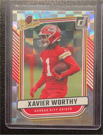 2024 Donruss The Rookies #TR-40 Xavier Worthy — front