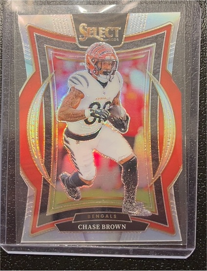 2024 Panini Select Concourse #18 Chase Brown — front