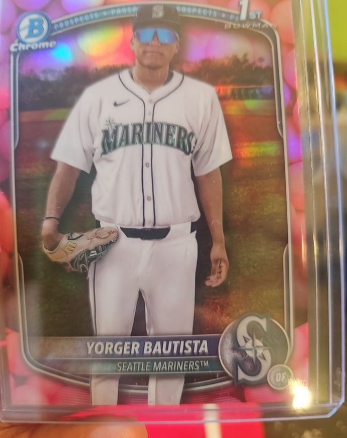 2025 Bowman Chrome #BCP-194 Yorger Bautista — front