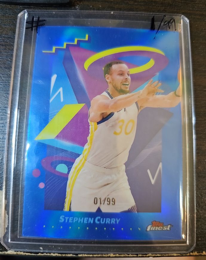 2024-25 Topps Finest #290 Stephen Curry — front