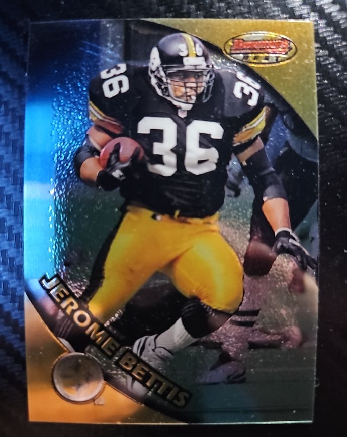 1997 Stadium Club Bowman's Best Preview #BBP3 Jerome Bettis — front