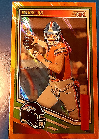 2025 Panini Score #253 Bo Nix — front