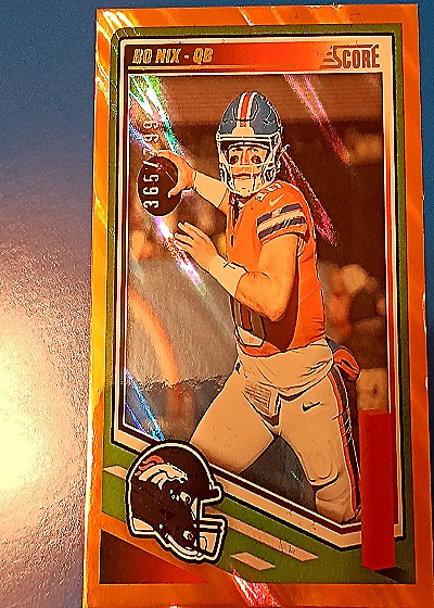 2025 Panini Score #253 Bo Nix — front