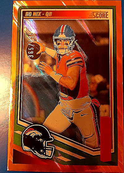 2025 Panini Score-A-Treat #253 Bo Nix — front