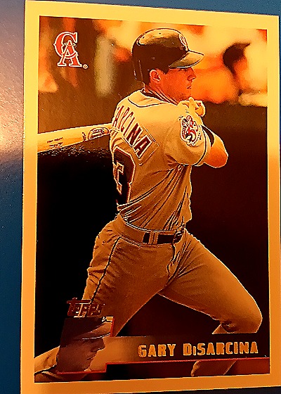 1996 Topps #296 Gary DiSarcina — front