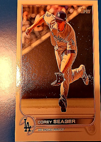 2022 Topps #301 Corey Seager — front
