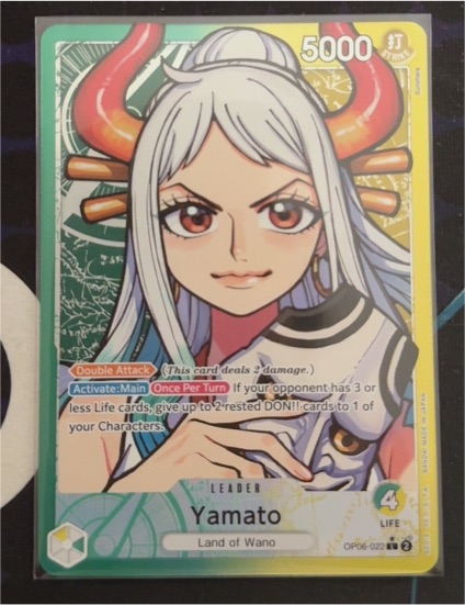 One Piece Wings of the Captain OP06-022 Yamato — front