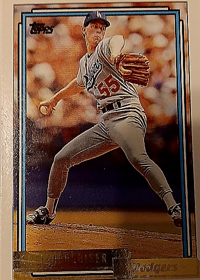 1992 Topps #175 Orel Hershiser — front