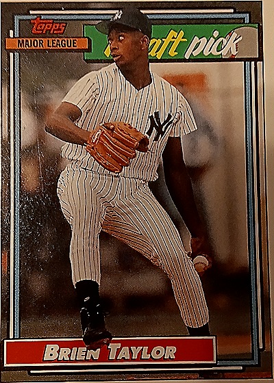 1992 Topps #6 Brien Taylor — front