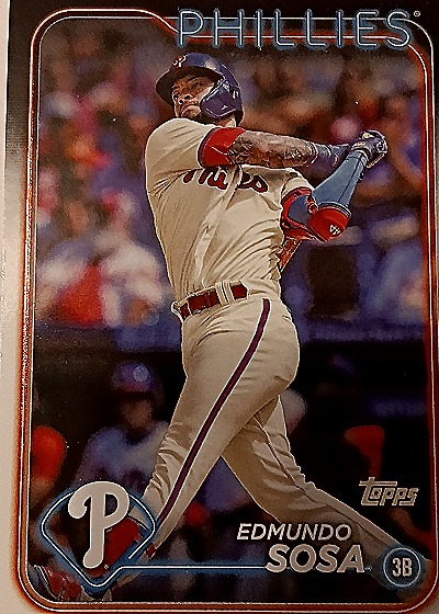 1990 Topps #670 Edmundo Sosa — front
