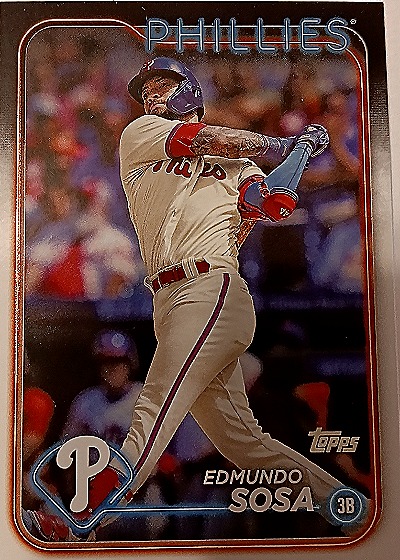 1990 Topps #418 Edmundo Sosa — front