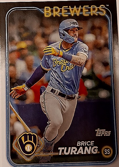 2024 Topps Series 2 #570 Brice Turang — front