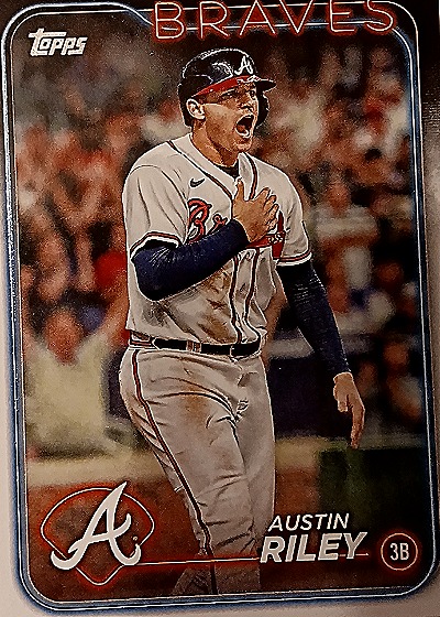 2024 Topps Series 2 #595 Austin Riley — front