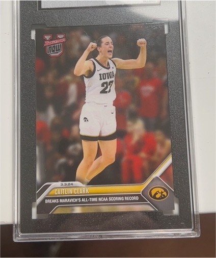 2023 Bowman U Now #61 Caitlin Clark — front