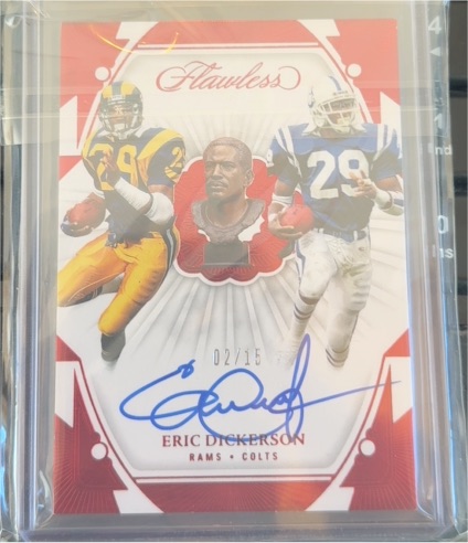 2024 Panini Flawless #02/15 Eric Dickerson — front