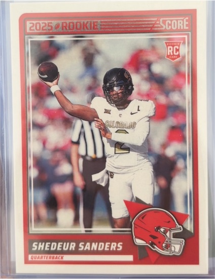 2025 Panini Score #15 Shedeur Sanders — front