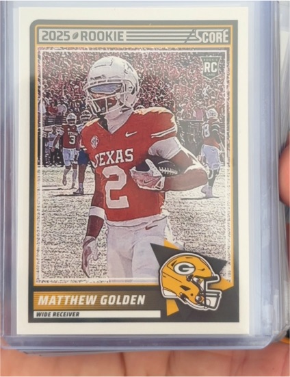 2025 Panini Score #56 Matthew Golden — front
