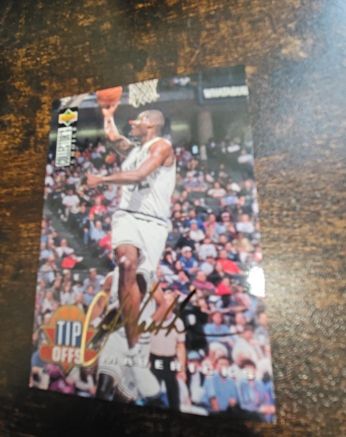 1994-95 Upper Deck Collector's Choice Tip Offs #171 Jamal Mashburn — front