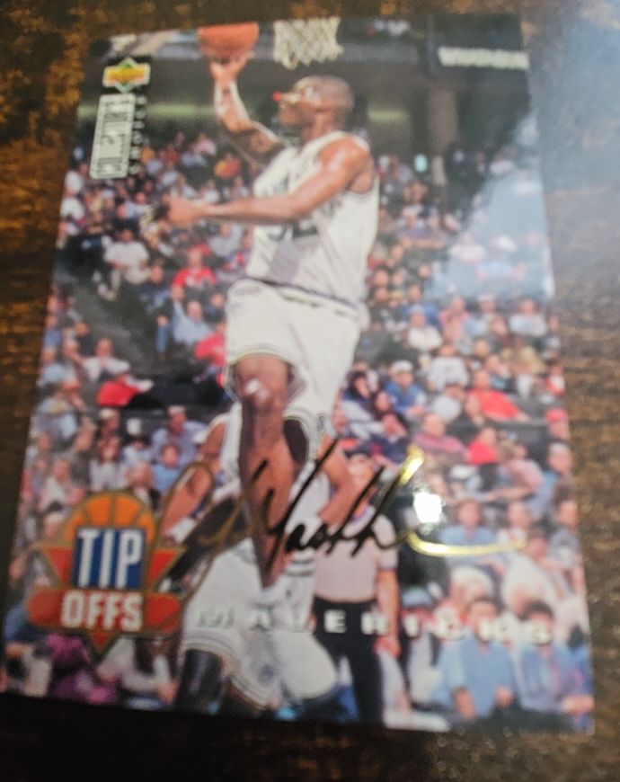 1994-95 Upper Deck Collector's Choice #171 Jamal Mashburn — front
