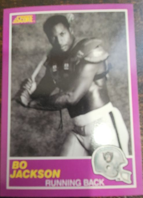 1989 Score Supplemental #384S Bo Jackson — front