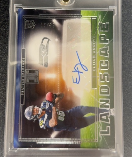 2024 Panini Impeccable Rookie Landscape #RLA-EMO Elijah Moore — front