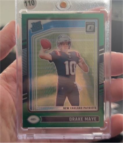 2024 Panini Donruss Optic #229 Drake Maye — front