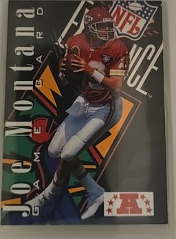 1995 Classic NFL Experience #A3 Joe Montana Super Bowl Game — front