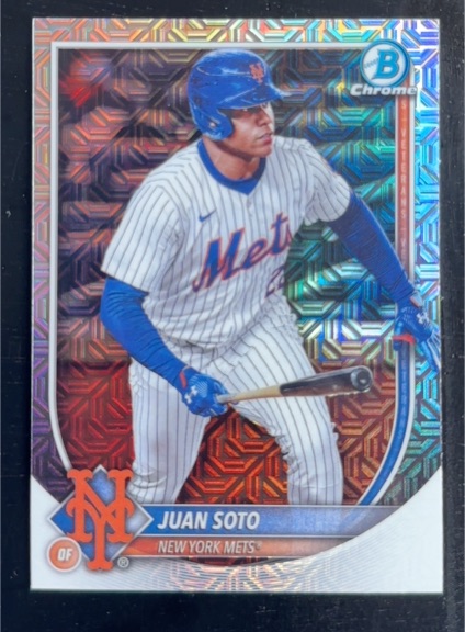 2025 Bowman Chrome #22 Juan Soto — front