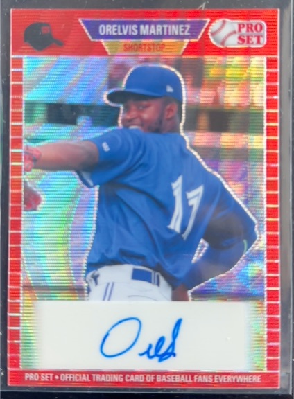 2021 Leaf Pro Set Metal #PA-OM1 Orelvis Martinez — front