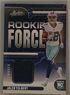 2022 Panini Absolute Rookie Force #RF-24 Jalen Tolbert — front