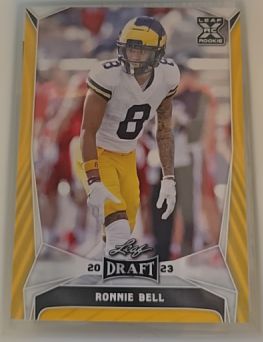 2023 Leaf Draft #67 Ronnie Bell — front