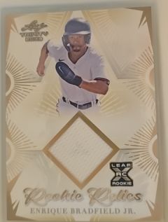2023 Leaf Trinity Rookie Relics #RR-18 Enrique Bradfield Jr. — front