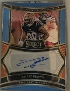 2024 Panini Select #SP-CBN Chase Brown — front