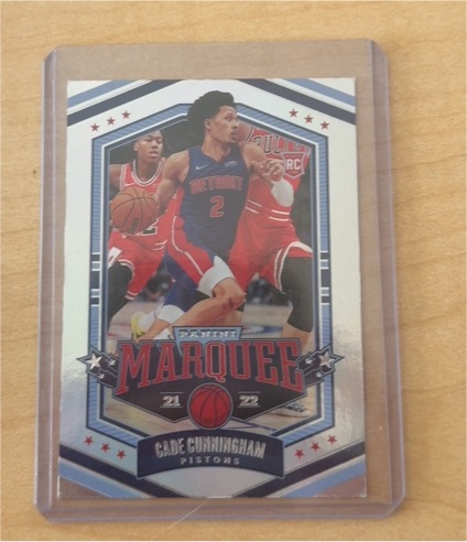 2021-22 Panini Chronicles Marquee #367 Cade Cunningham — front