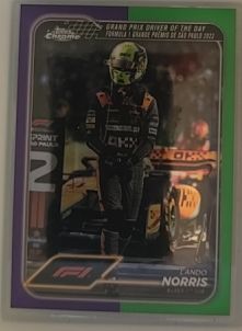2024 Topps Chrome Formula 1 #178 Lando Norris — front