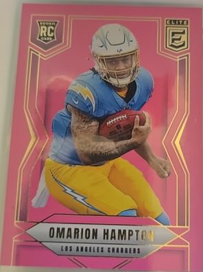 2025 Panini Donruss Elite #132 Omarion Hampton — front