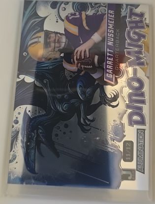 2024 Wild Card Alumination Dino-Might #7/12 Garrett Nussmeier — front