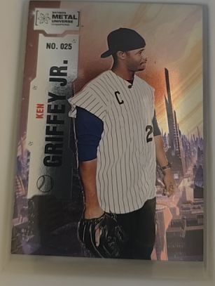 2022 Skybox Metal Universe Champions #025 Ken Griffey Jr. — front