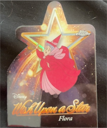 2025 Topps Disney Wonder Wish Upon a Star Die-Cut #W-10 Flora — front