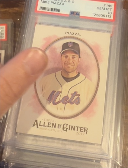 2017 Topps Allen & Ginter #149 Mike Piazza — front