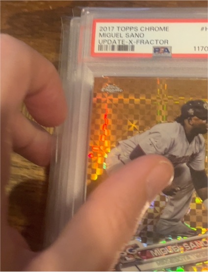 2017 Topps Chrome Update X-Fractor #U-XF Miguel Sano — front