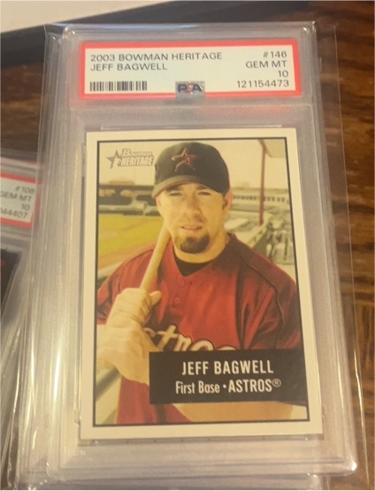 2003 Bowman Heritage #146 Jeff Bagwell — front