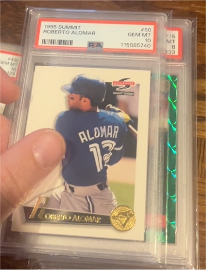 1995 Summit #50 Roberto Alomar — front