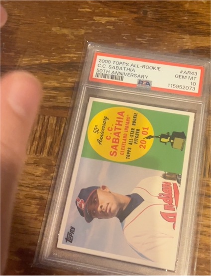 2008 Topps All-Rookie #AR43 C.C. Sabathia — front